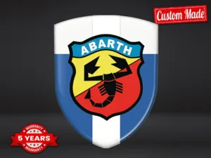 Fiat Abarth Emblemas Capó Rendimiento Máximo Estilo Pro 